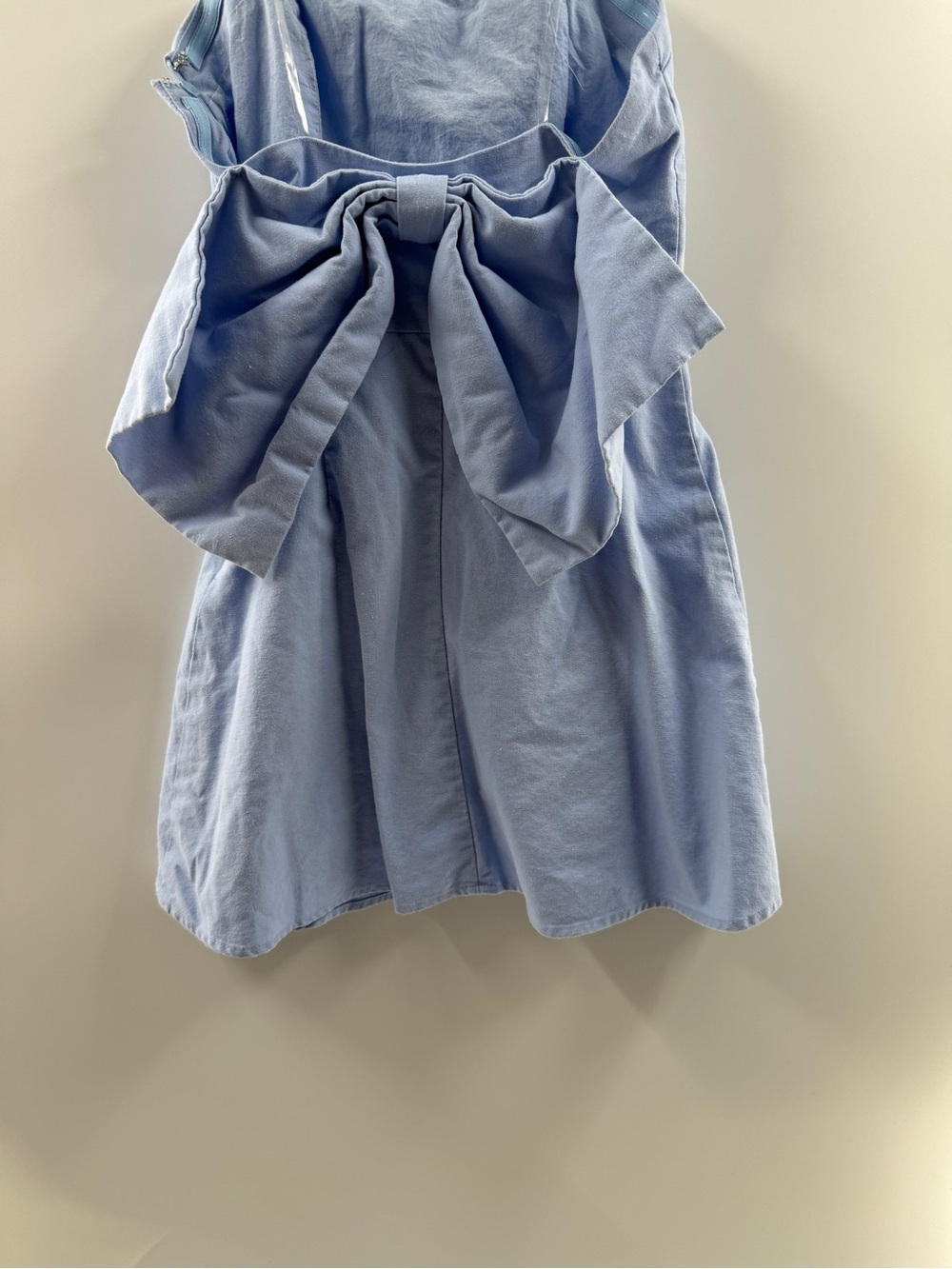 Altar'd State Light Blue Strapless Bow Back Mini Dress – Women's XS - Picture 6 of 8